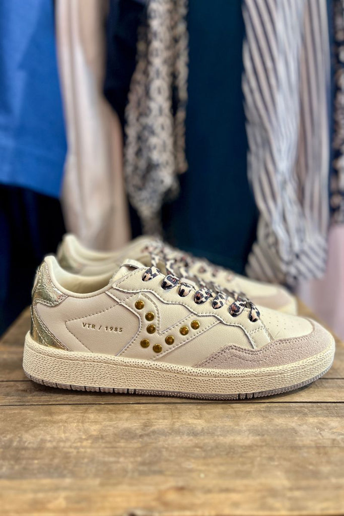Baskets Jeanne, couleur nude, marque Victoria