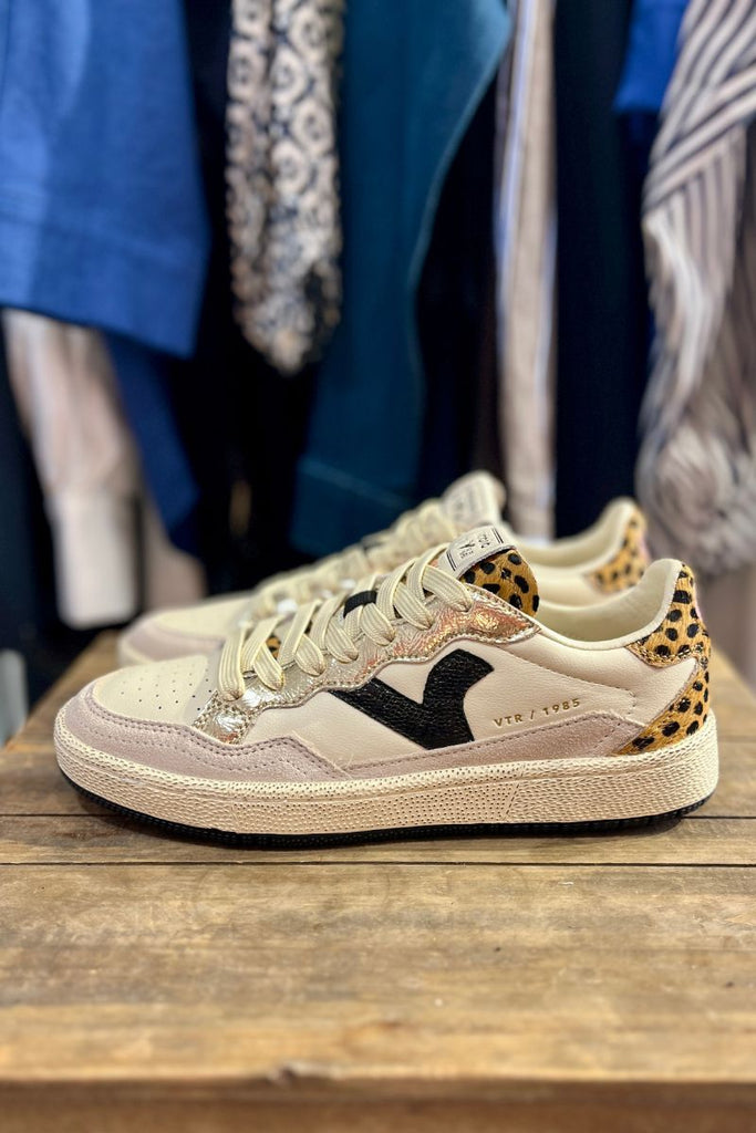 Baskets Val, couleur nude, marque Victoria