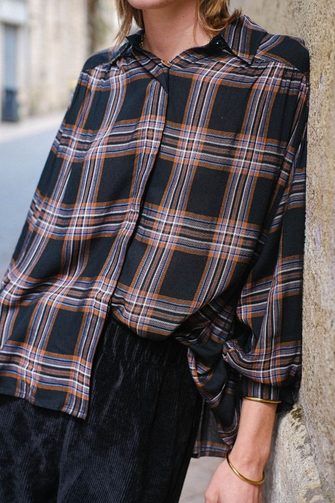 Blouse Albane, couleur noir, marque See U Soon