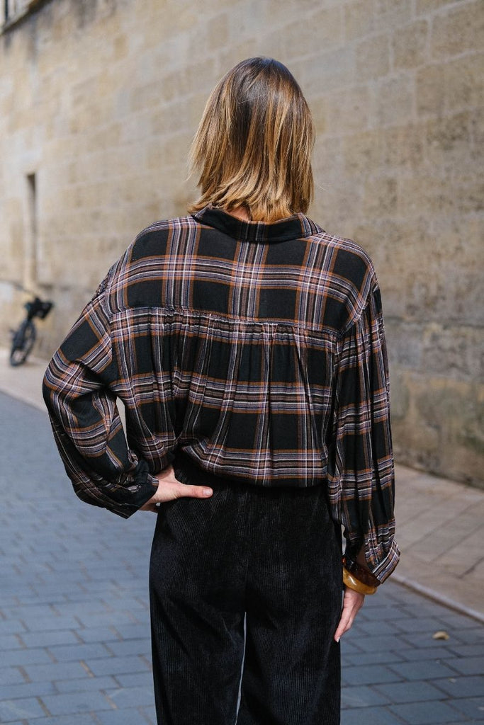 Blouse Albane, couleur noir, marque See U Soon