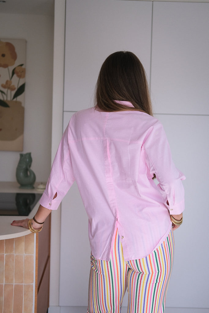Chemise Cally, couleur rose, marque Laure + Max