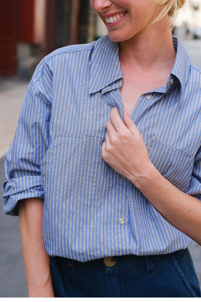 Chemise Molly, couleur bleu, marque See U Soon