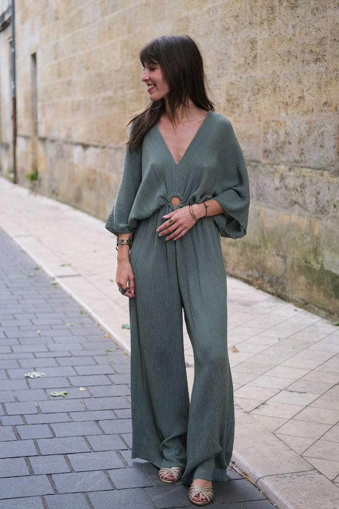 Combinaison Marina, couleur kaki, taille unique et taille élastique