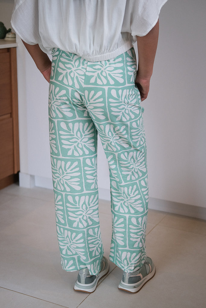Pantalon Aline, couleur vert
