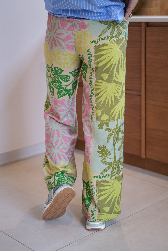Pantalon Nami, couleur vert, marque Orfeo