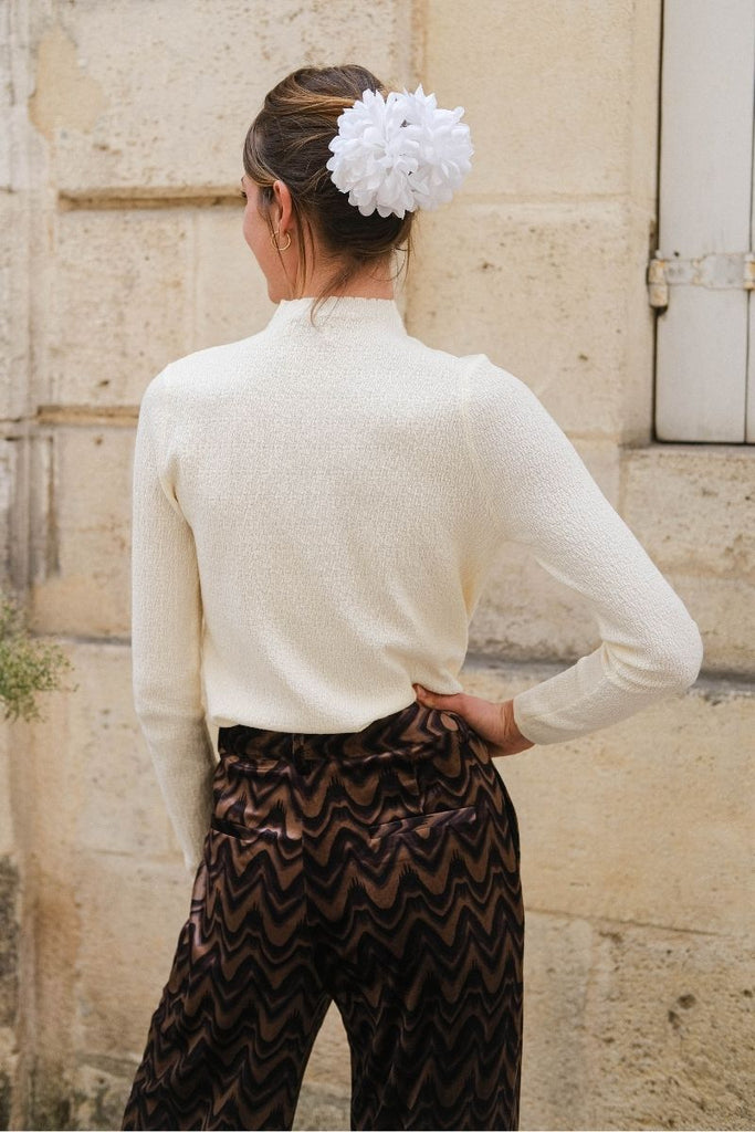 Pull Sonia, couleur crème, marque See U Soon