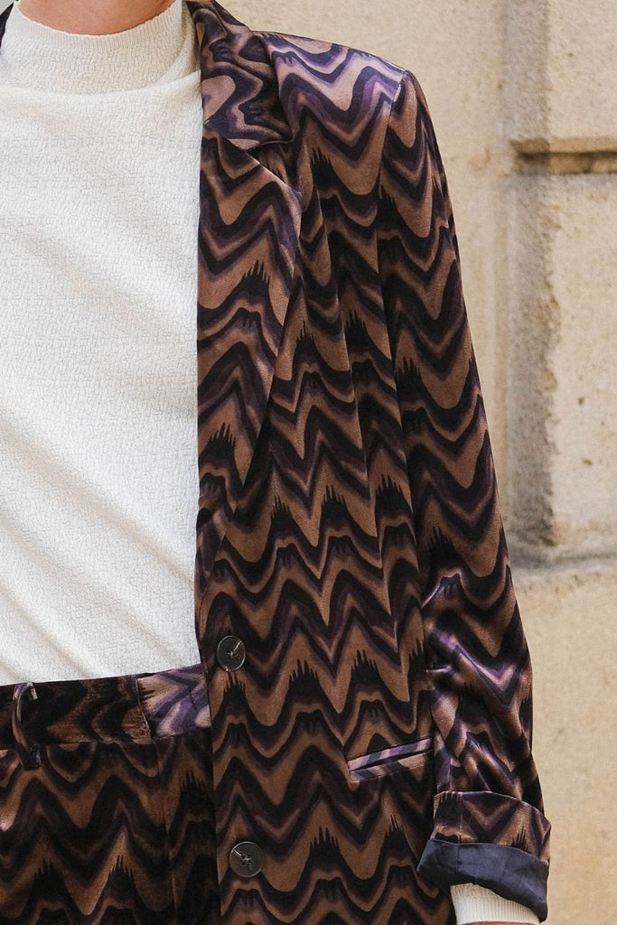 Veste Dania, couleur marron, marque See U Soon
