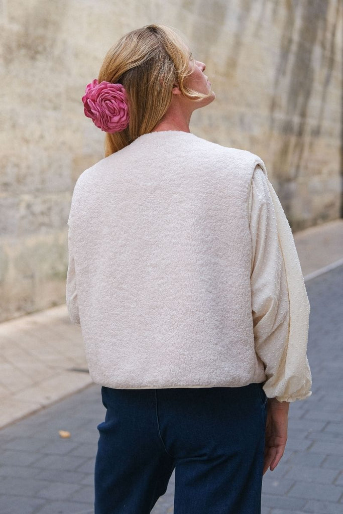 Veste Seth, couleur ecru, marque Grace & Mila