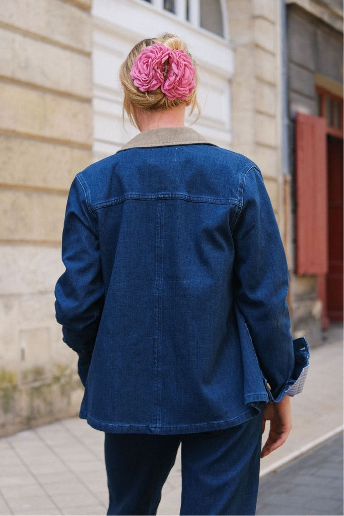 Veste Vivian, couleur bleu, marque F.A.M